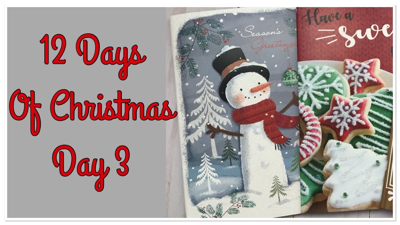 12 Days Of Christmas: Day 3- Christmas Card Journals