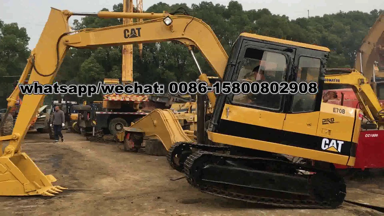 Used CATERPILLAR E70B MINI EXCAVATOR