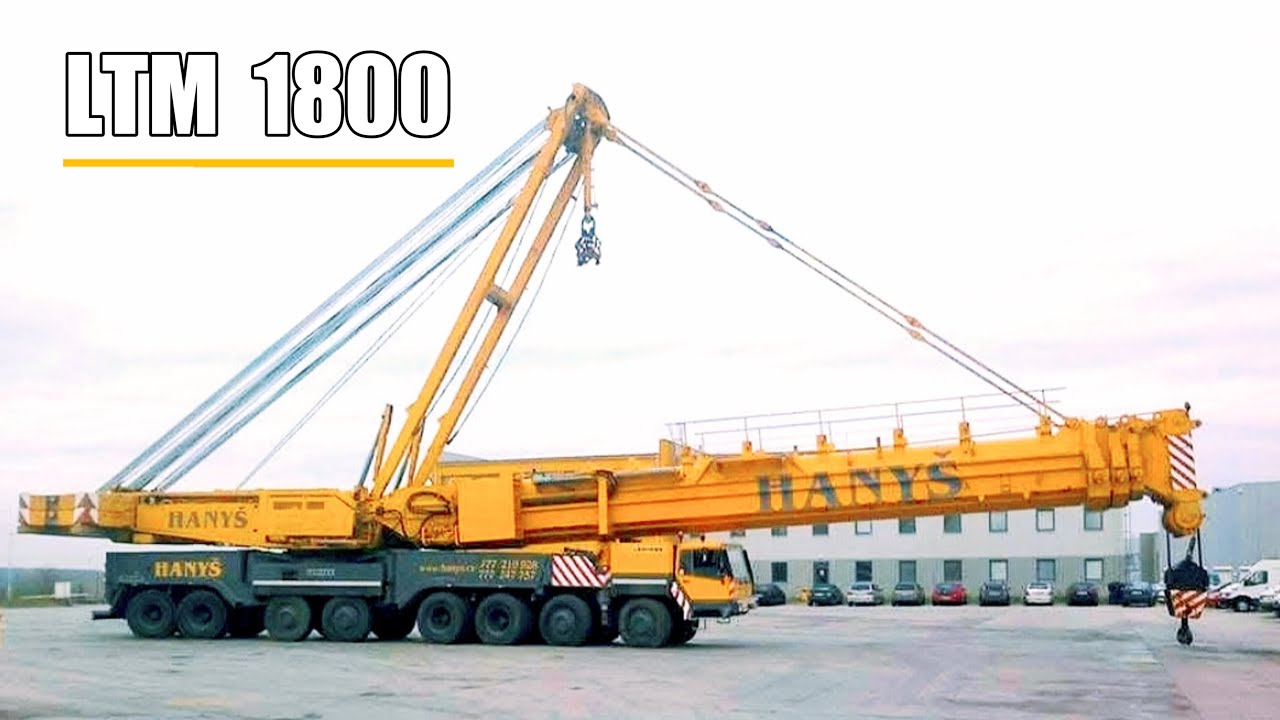 Inside the Legacy of the Liebherr LTM 1800 #liebherr #crane 