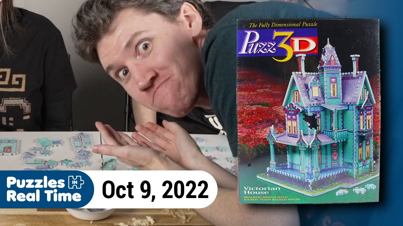 🧩 Puzz3D: Victorian House (Part 1) | Puzzles in Real Time 10.9.22