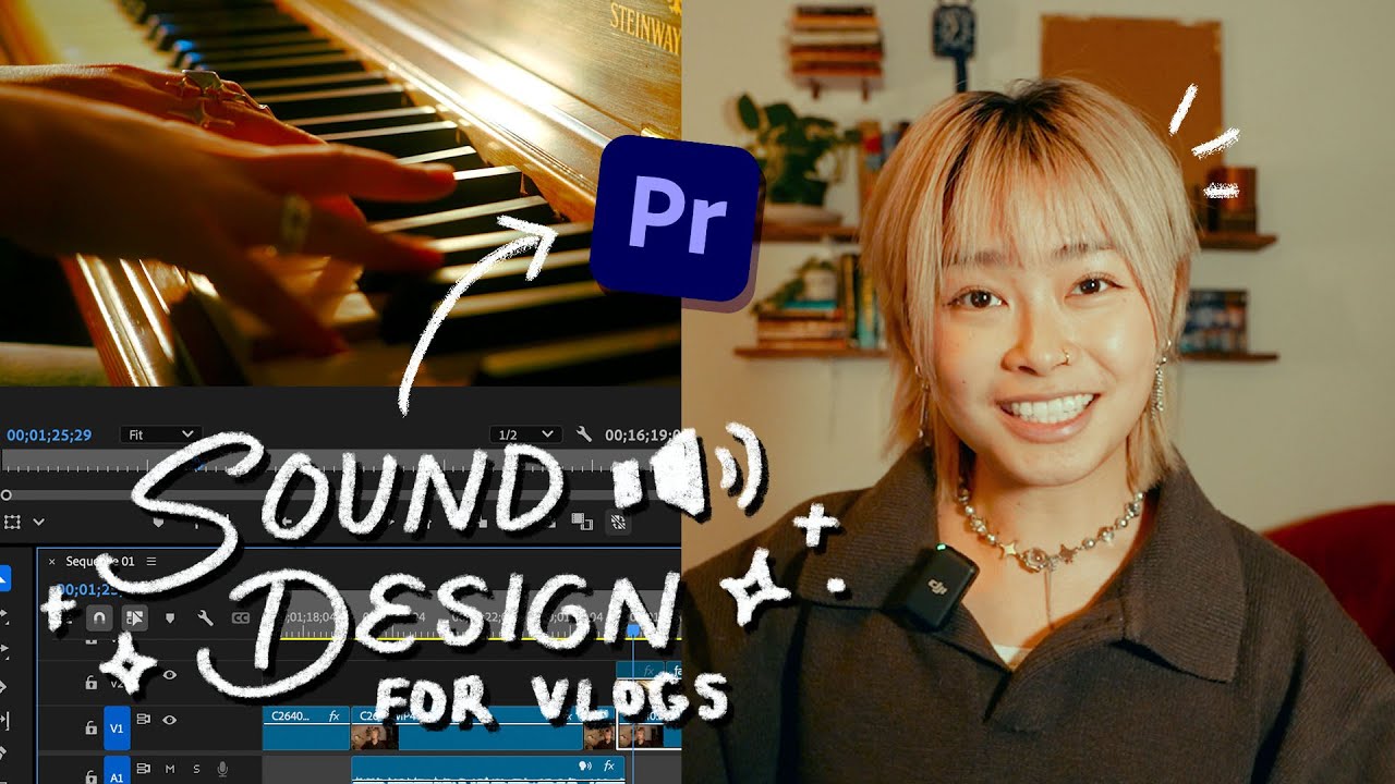 Elevate Your Vlog's Sound Design with @withlovelinh | Become the Premiere Pro | Adobe Video