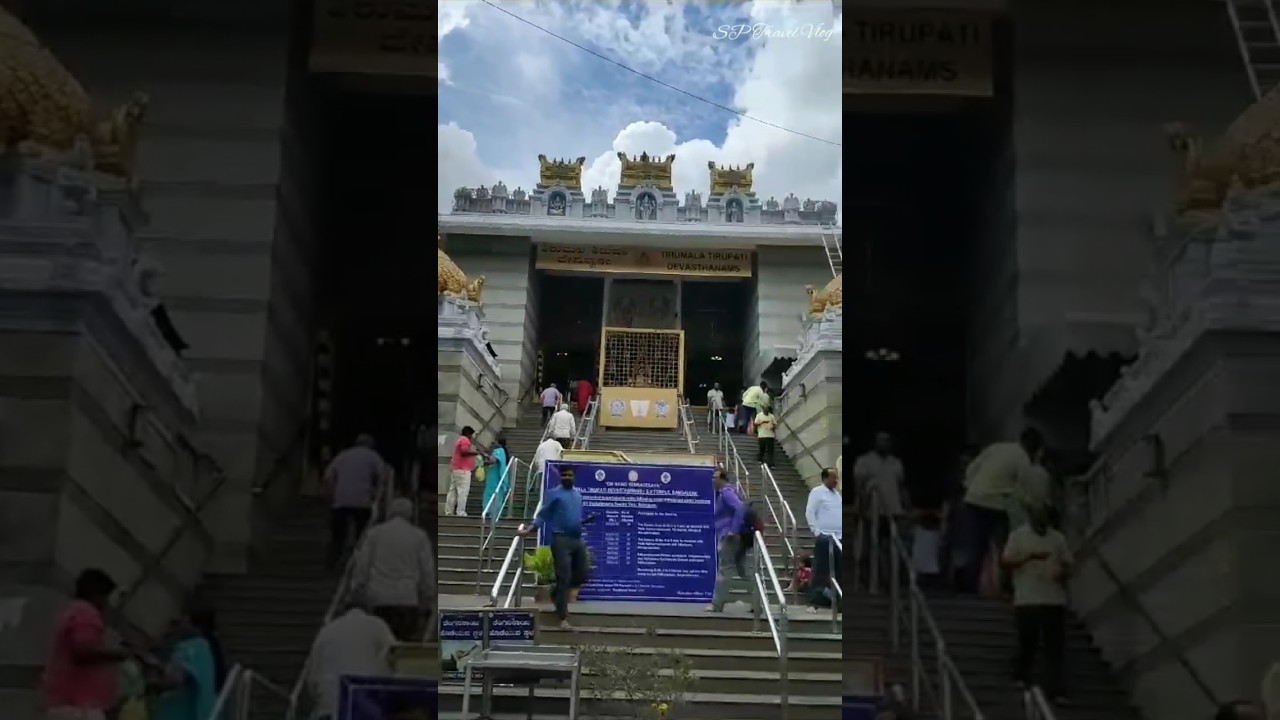 Tirumala Tirupati Devasthanam Temple in vyalikaval #malleswaram #bangalore #TTD #tirumala #tirupati