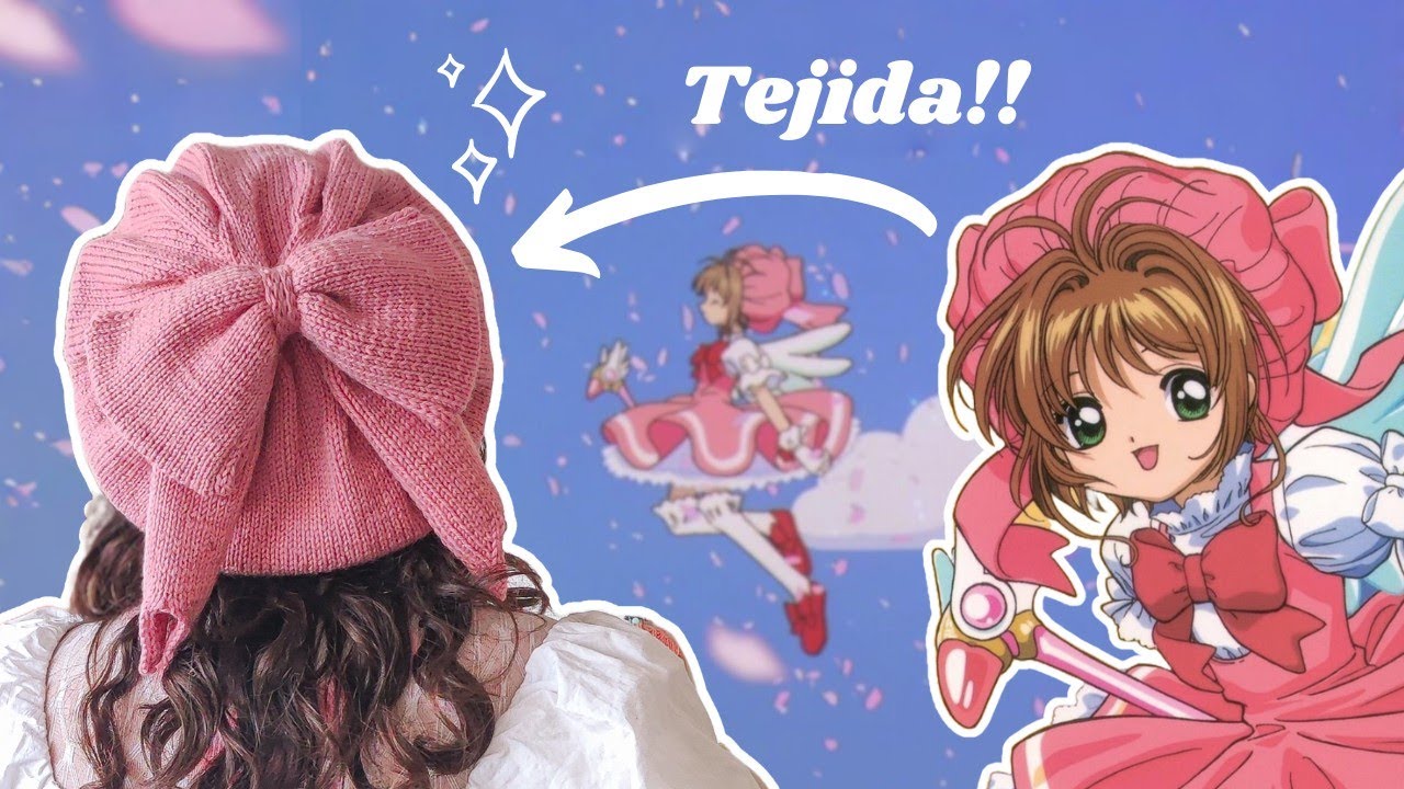 Tejí la ICÓNICA boina de Sakura Cardcaptor 🌸✨