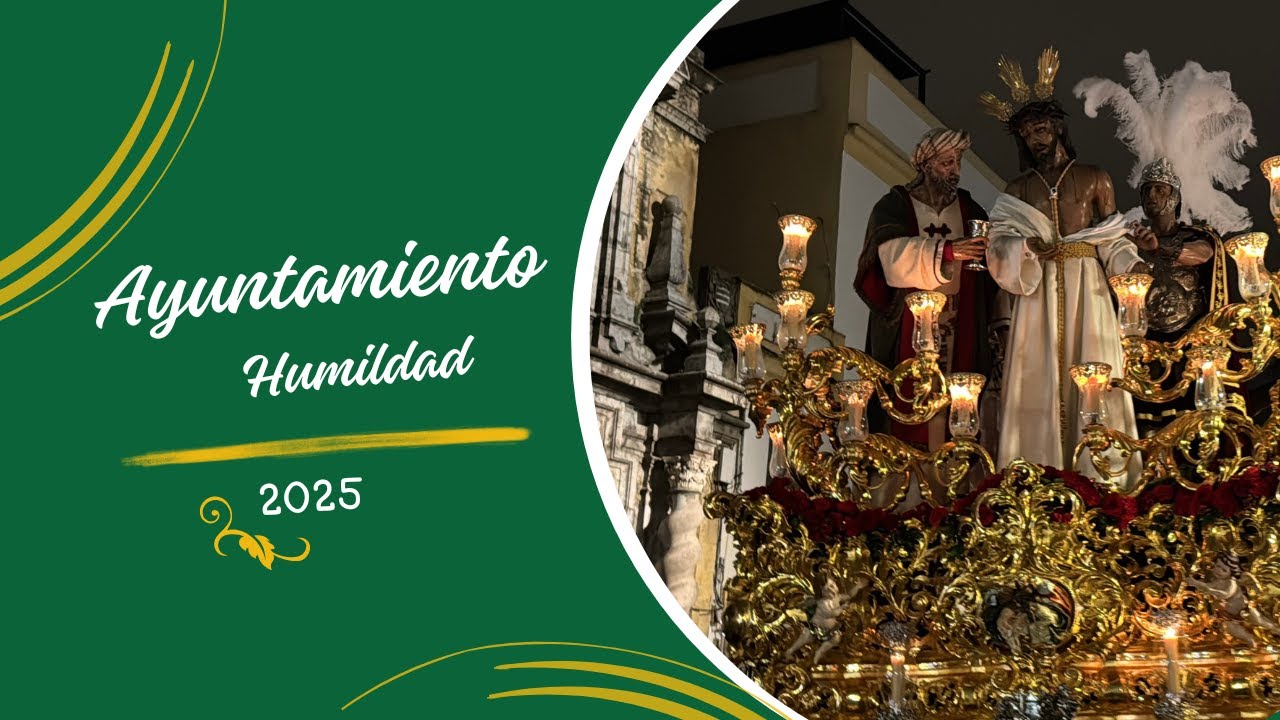 [4K] Humildad y Paciencia de Córdoba - Ayuntamiento - La Saeta - 2025