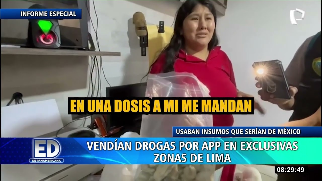 Pareja preparaba drogas sintéticas en búnker y las distribuía en zonas más exclusivas de Lima