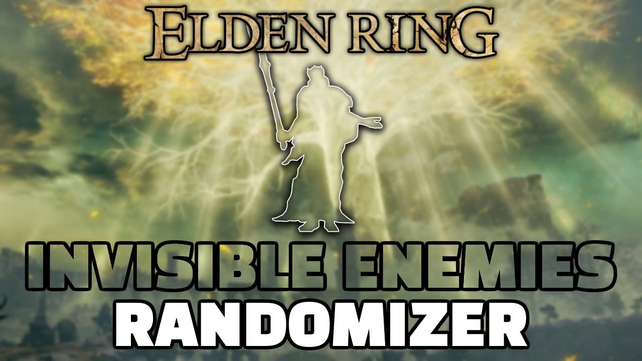 WHAT AM I FIGHTING - Elden Ring Invisible Enemies RANDOMIZER