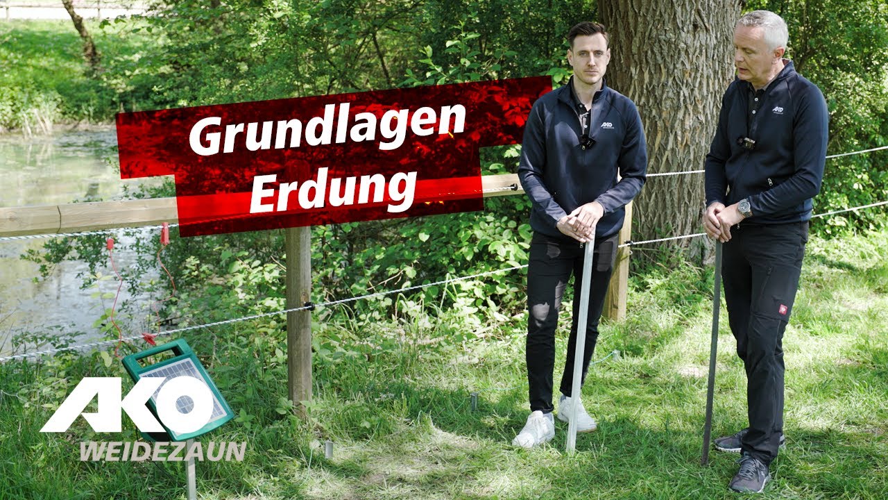 Weidezaun Grundlagen - Erdung