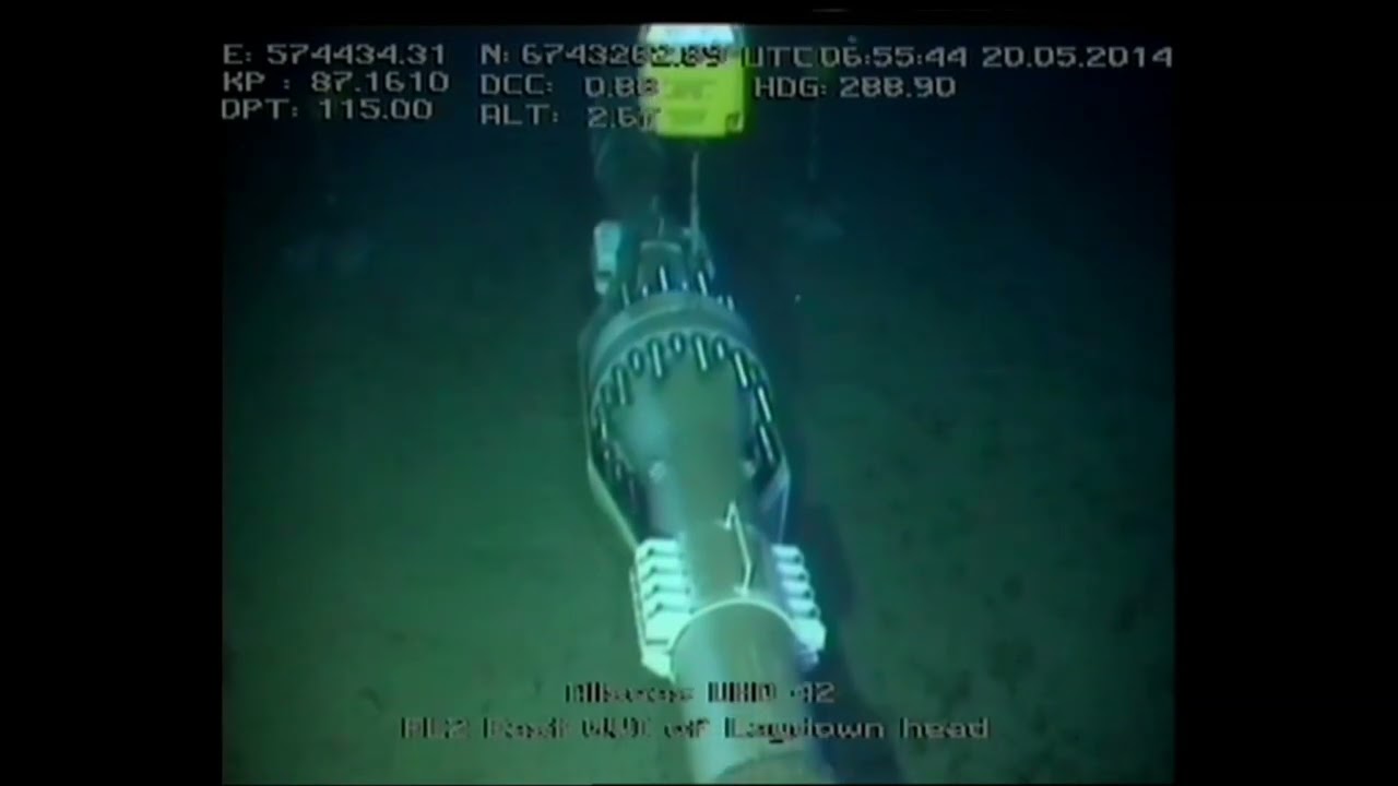 Laydown head as-laid survey video