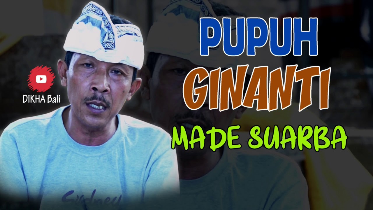 PUPUH GINANTI (Geguritan Sucita) Oleh Made Suarba