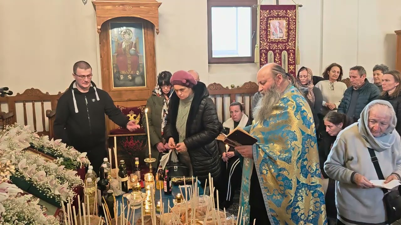 08.02.2026 маслосвет в Храм Успение на Пресвета Богородица в кв. Малашевци 