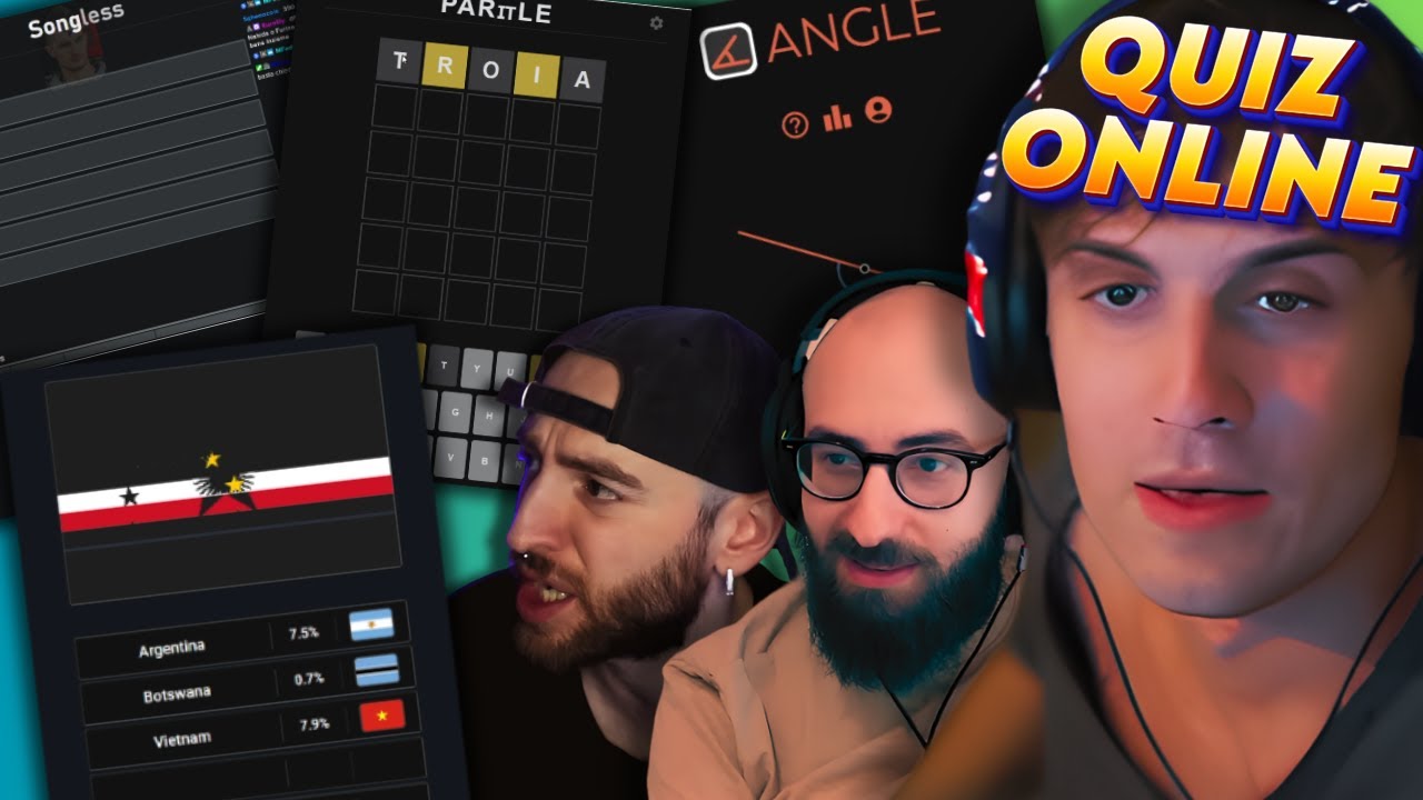 I QUIZ ONLINE... QUELLI BELLI 😁​ Con BLUR, MARZA e PESH