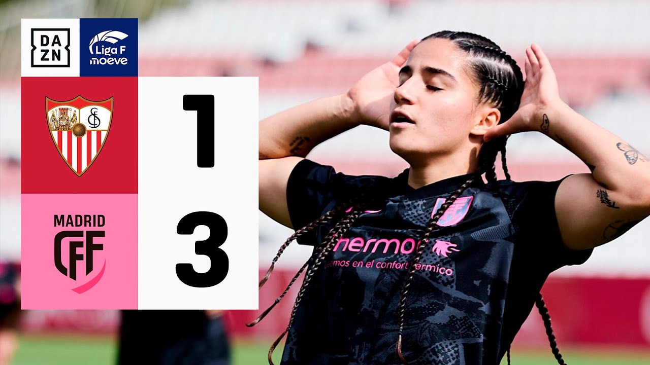 Sevilla FC vs Madrid CFF (1-3) | Resumen y goles | Highlights Liga F