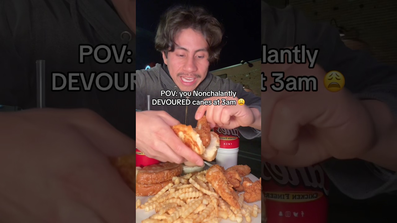 Viral Chicken tenders INHALED! 😭 #trending #viral #foodchallenge