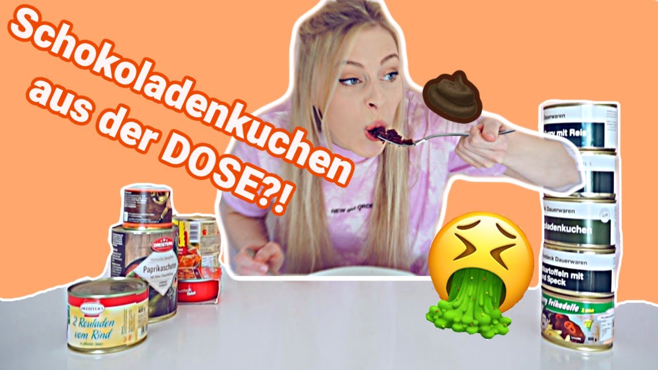 Ich teste Konserven für die bevorstehende Apolkalypse- EKELHAFT