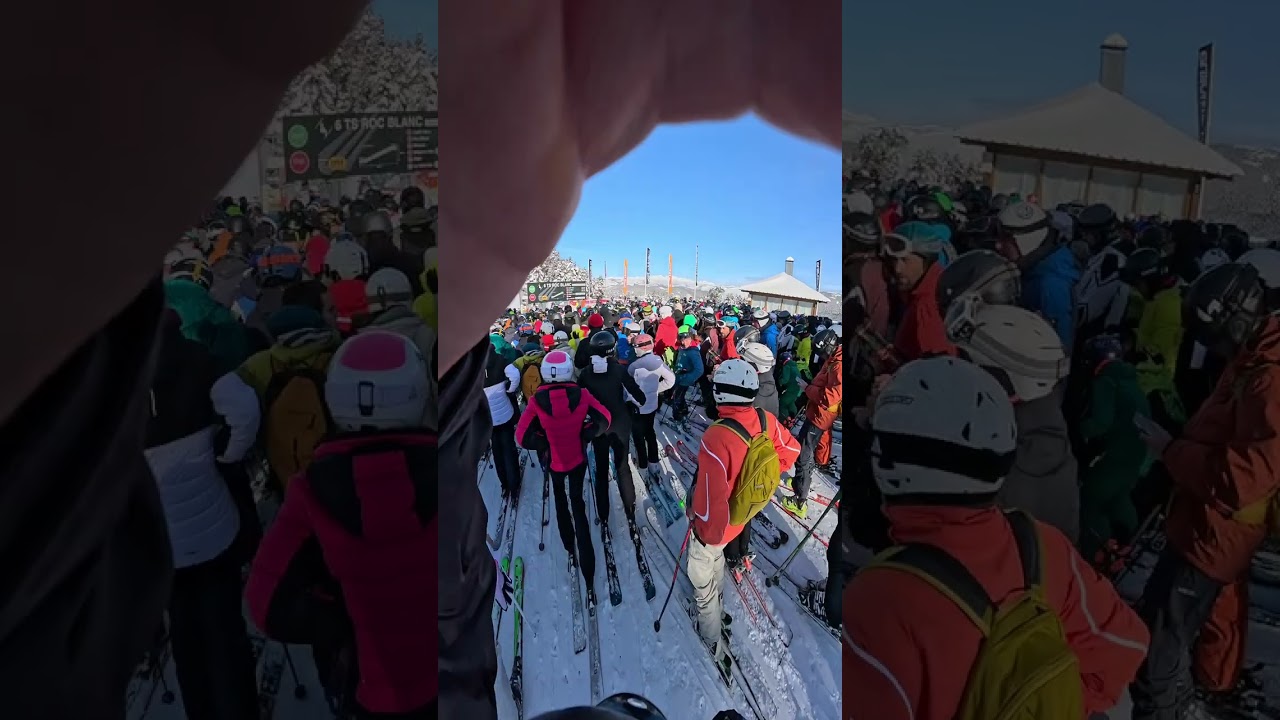 Snowboarding in La Molina, Spain