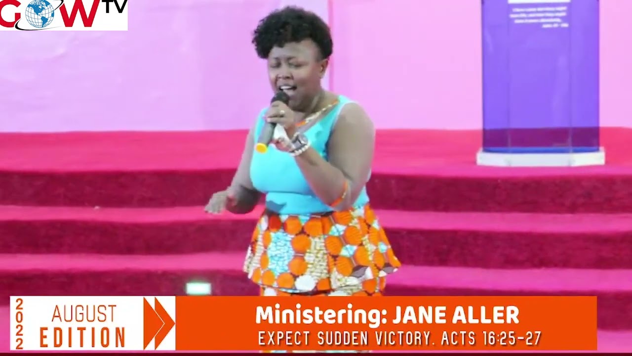 POWERFUL LIVE WORSHIP FROM JANE ALLER
