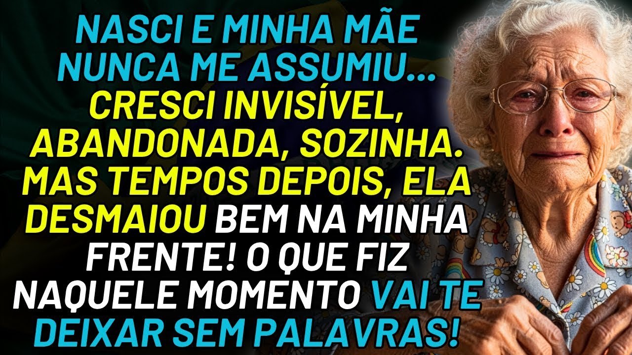 HISTÓRIA REAL DESTA AVÓ 👵💔 MINHA MÃE NUNCA QUIS ME ASSUMIR… ATÉ QUE O DESTINO TROUXE UMA SURPRESA..