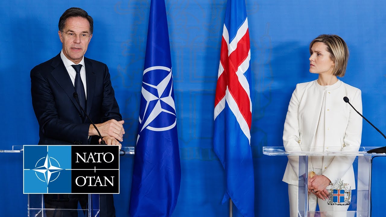 NATO Secretary General with the Prime Minister of Iceland 🇮🇸 Kristrún Frostadóttir, 27 NOV 2025