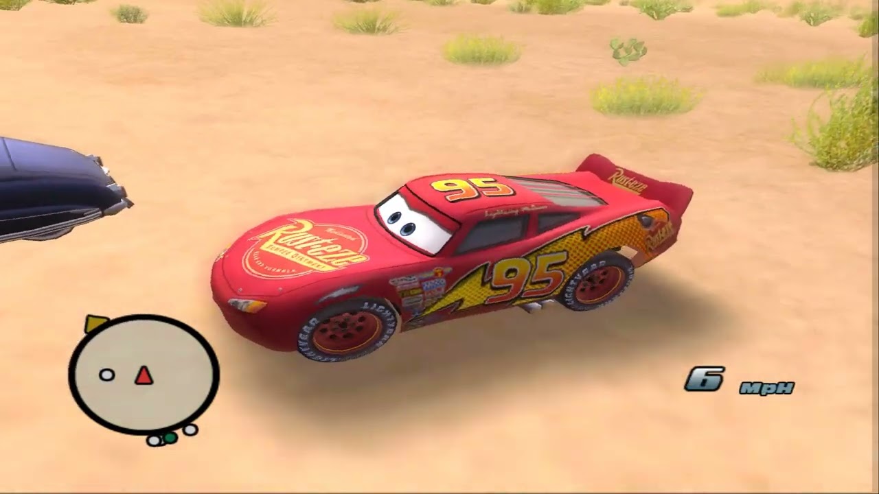 Lightning Mc'Queen Back In Town | CARS 4K Gameplay | PS2 #2
