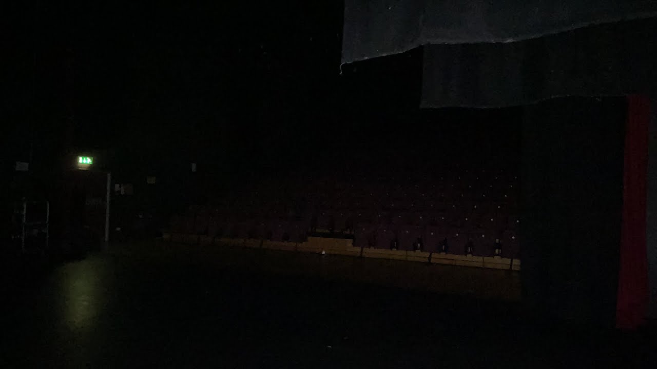 Live paranormal investigation in haunted theatre