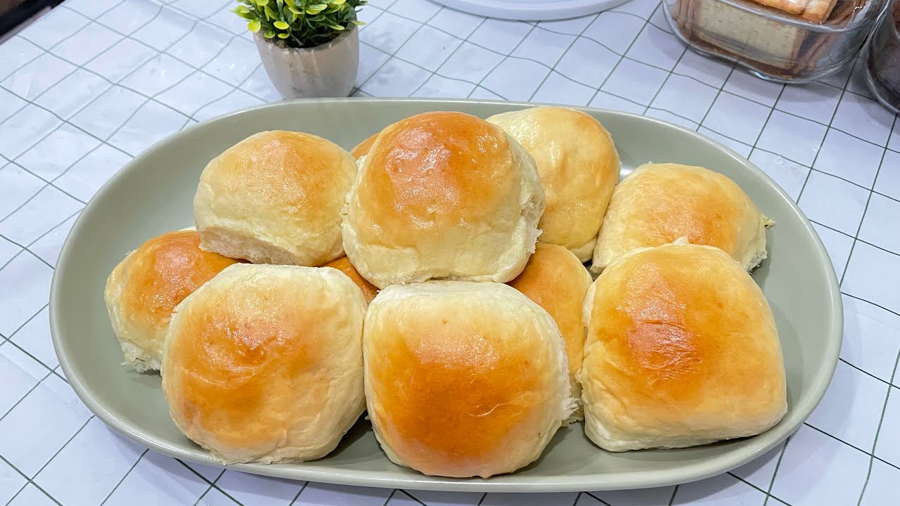 ROTI BUTTER SUSU || BUN BUTTER MILK