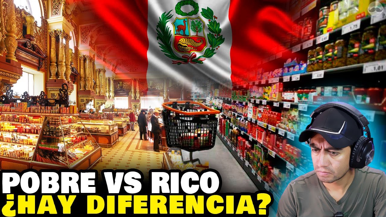 Supermercado de Lujo vs Barato en Perú ¿Cuál es mejor? Mexicano Reacciona
