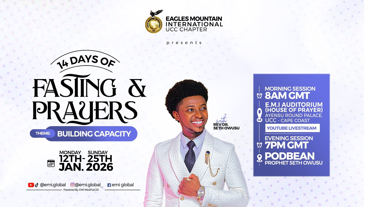 BUILDING CAPACITY DAY 9 || REV.DR. SETH OWUSU || 20TH JAN. 2026