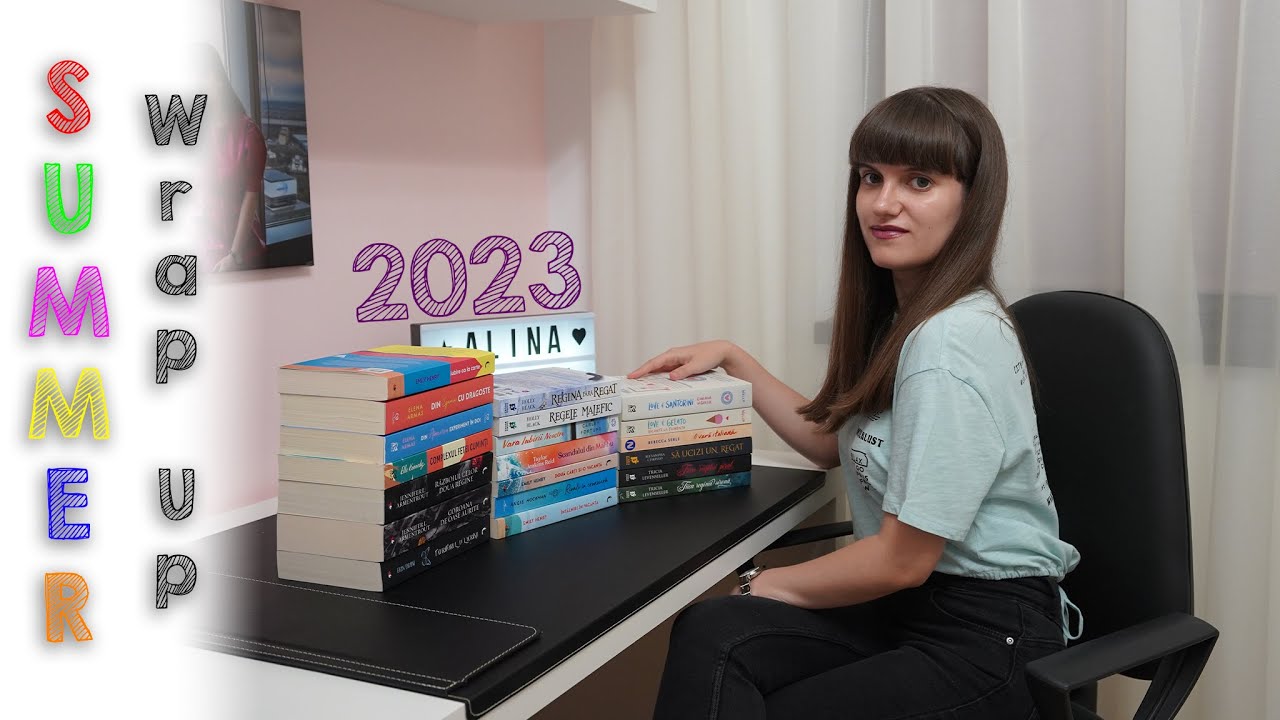 SUMMER☀️ Wrap-Up 2023 || Am citit 20 CĂRȚI📚