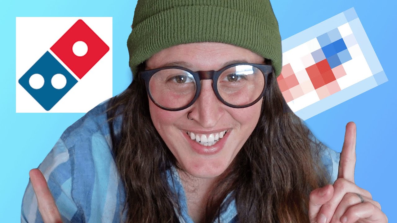 🟡 Can I Recreate the DOMINO'S Logo From Memory? (Learn English Words Related To Graphic Design)
