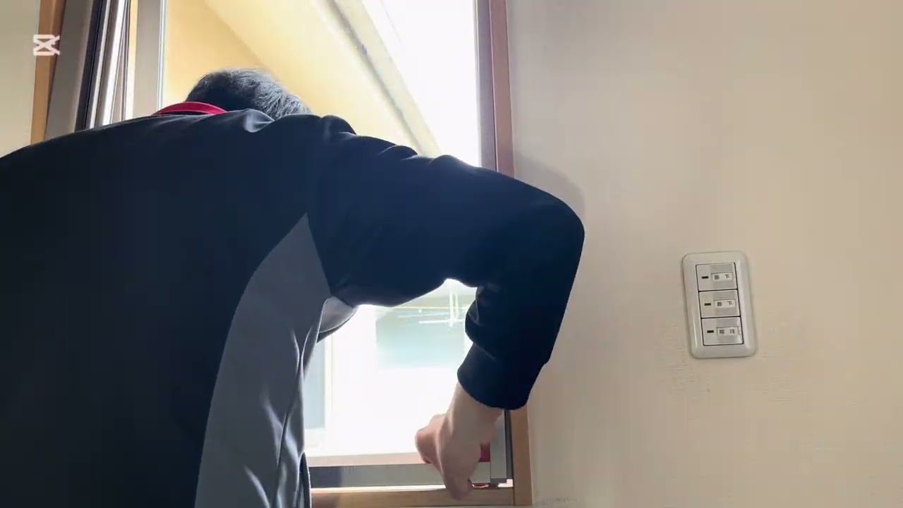 横引きレール網戸交換　#DIY #LIXIL #網戸交換