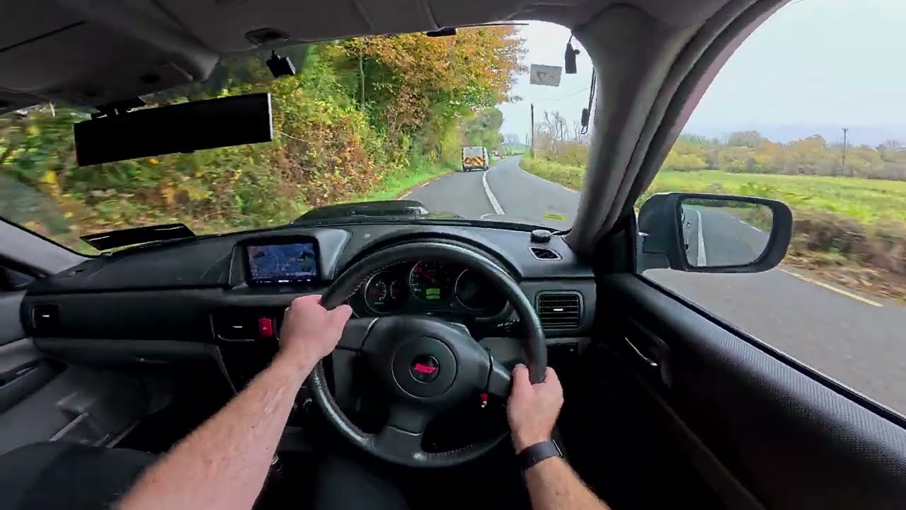 Subaru Forester STI SG9 2006 (POV Driving with Raw Audio)