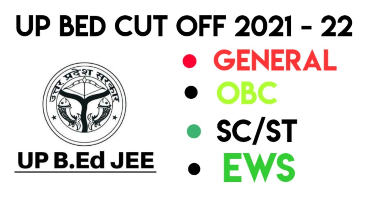 UP BED CUT OFF 2021- 22 || GOVERNMENT COLLEGE || SCORE CARD || UP BED PRIVATE COLLEGE ||  #ANSWER KY
