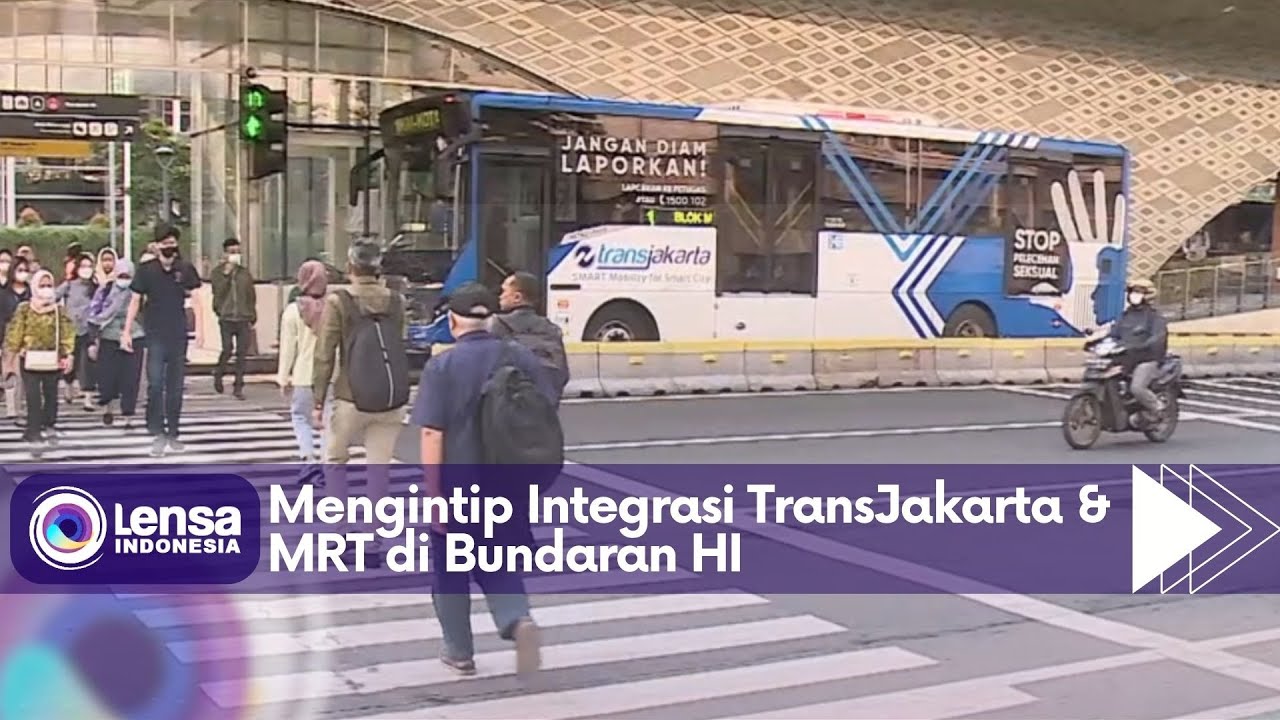 Mengintip Integrasi TransJakarta & MRT di Bundaran HI