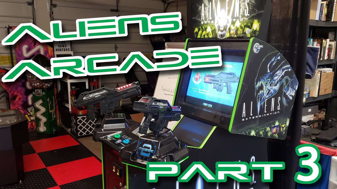 Aliens Extermination Arcade! Not a Restoration (part 3) 