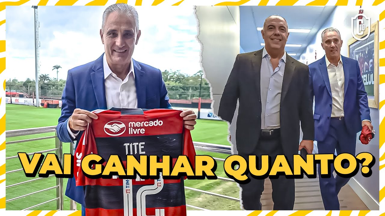 QUAL &eacute; o SAL&Aacute;RIO do TITE no FLAMENGO? QUANTO o Treinador VAI GANHAR? | CAMISA 10