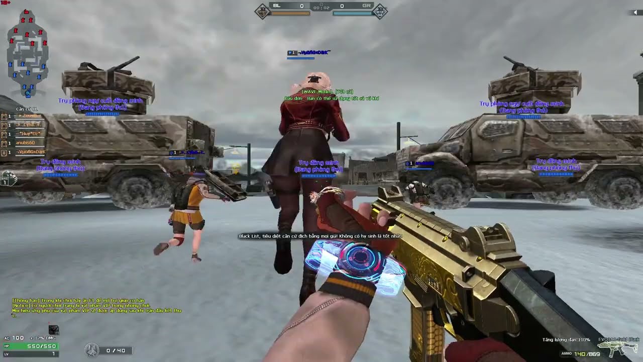 Tập 23 Markman Map Pháo Đài Tuyết Moba Wave Mode Đột Kích CFVN 