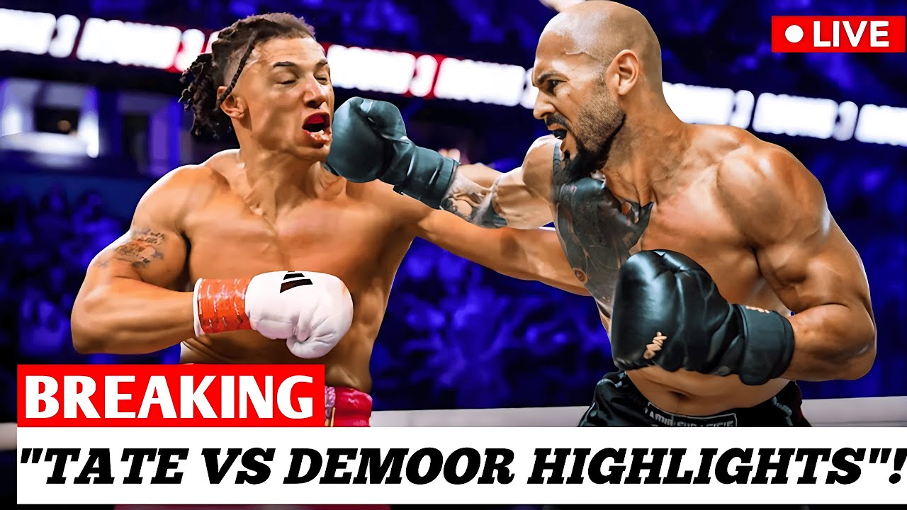 Andrew Tate VS Chase Demoor &mdash; FULL Fight Highlights | December 2025!#boxingnews #boxing #boxing2025