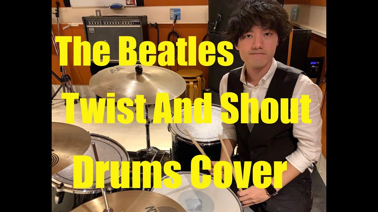 The Beatles - Twist And Shout (Drums) cover re-uploaded