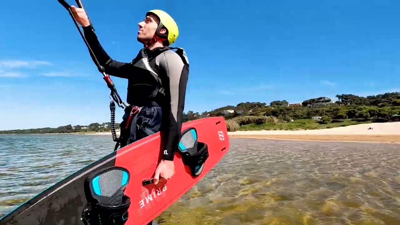Learn how to Kitesurf // in Portugal // with Dennis Petersen