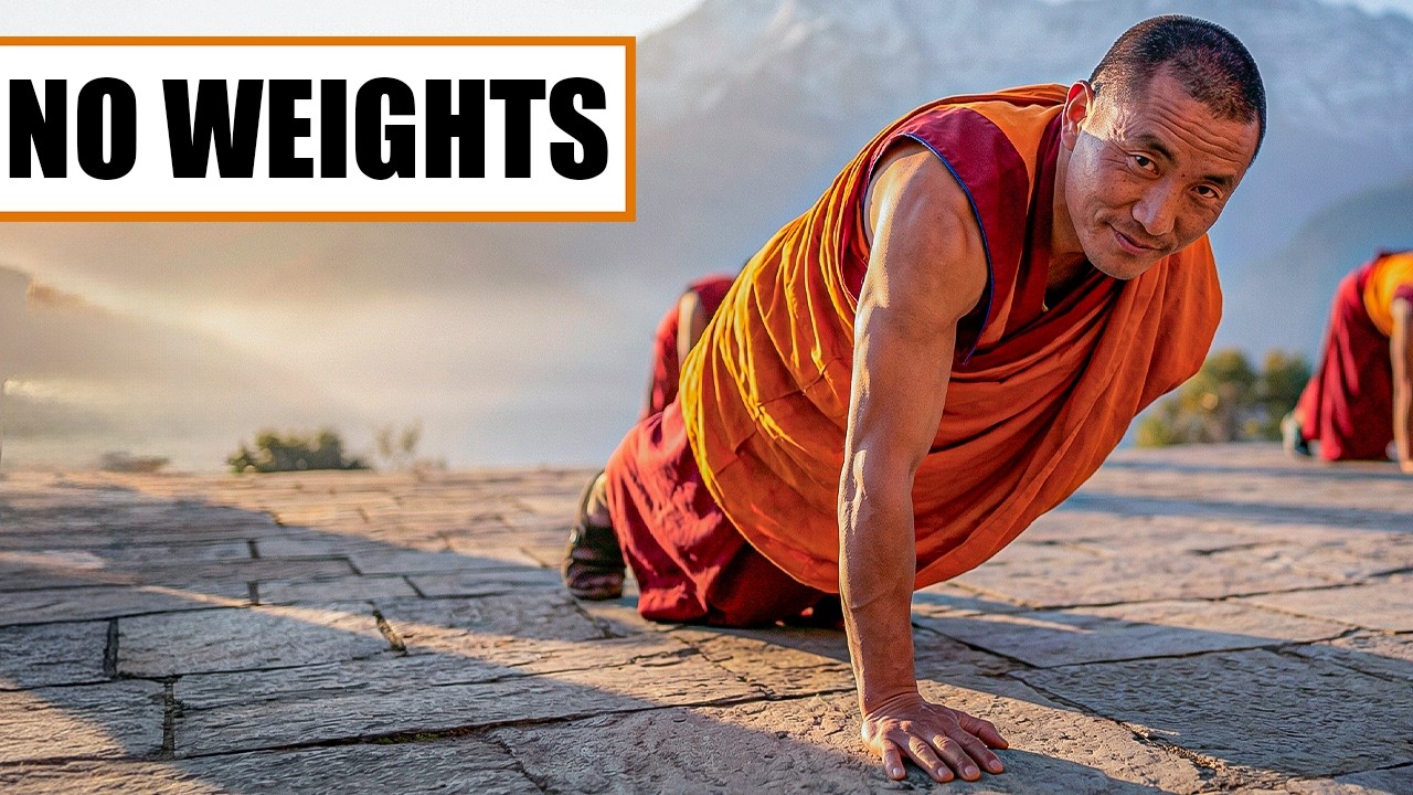 How Tibetan Monks Build Muscle After 50 Without Gyms