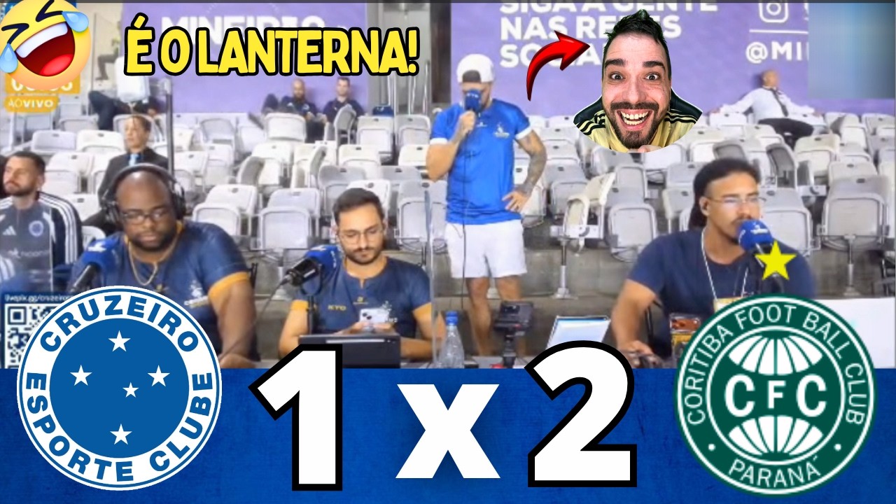 😂 CRUZEIRO PERDE EM CASA E NARRADOR FICA LOUCO 🤣 CHORO HILÁRIO