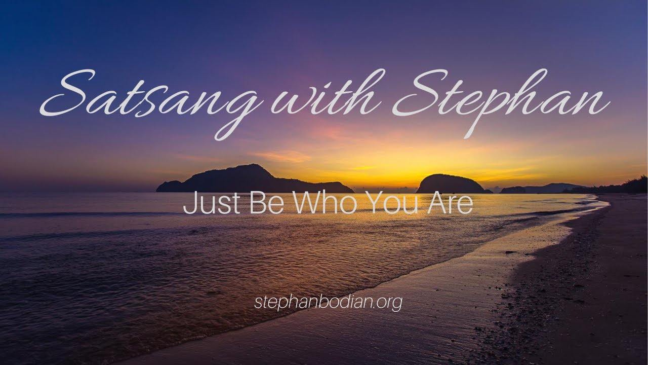 Just Be Who You Are