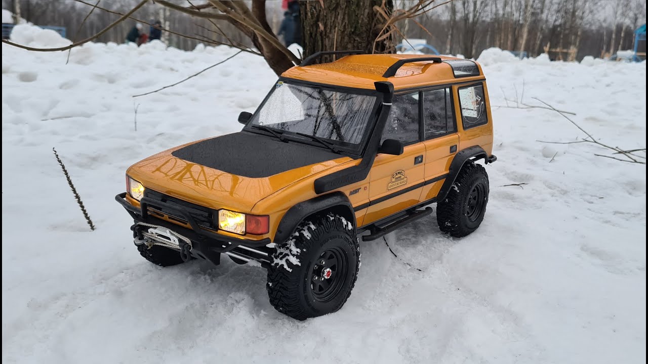 MST CFX-WS Scale Rock Crawler Kit Land Rover Discovery. Первый выезд , итоги...