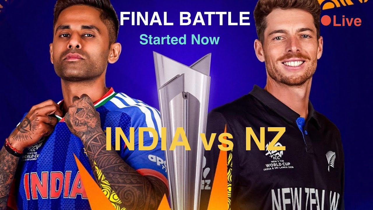 🛑LIVE IND vs NZ T20 World Cup Final 2026 | Gaming FINAL battle | Ahmedabad | Hindi India