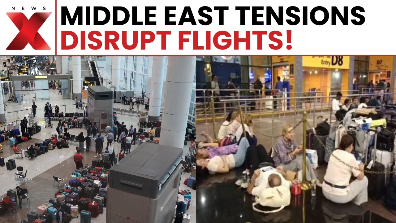 PASSENGERS STRANDED: BENGALURU AIRPORT CHAOS AMID MIDDLE EAST TENSIONS