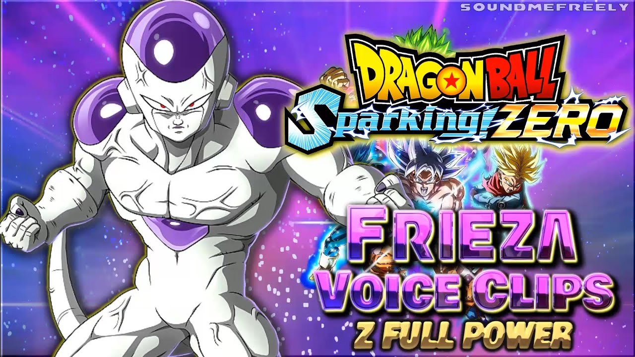 All Frieza Voice Clips &bull; Full Power &bull; Dragon Ball Sparking! ZERO &bull; Lines (Daman Mills) ENGLISH