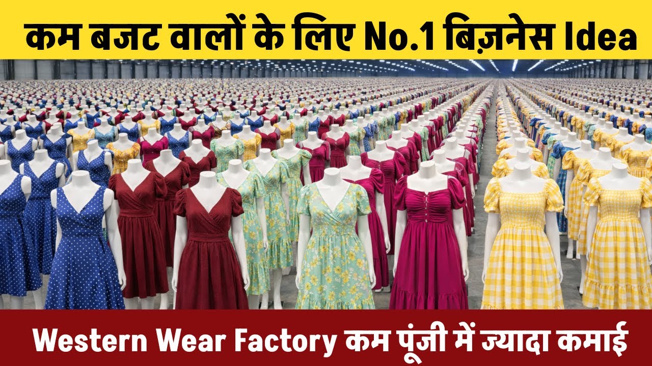 कम बजट वालों के लिए No.1 बिज़नेस Idea |Western Wholesaler | Ladies Wear | Surat Western Wear Factory