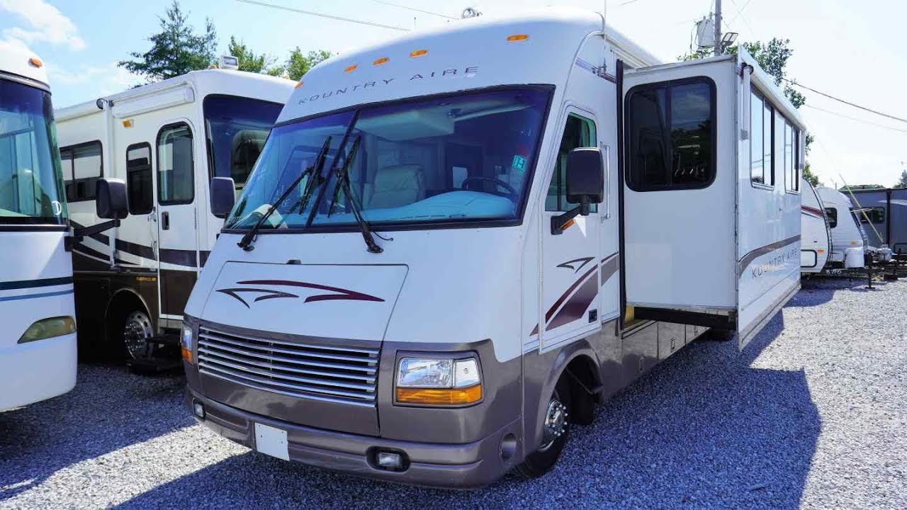 SOLD! 1997 Newmar Kountry Aire 3780 Retro Class A , Slide Out, 60K Miles, Must SEE! $19,900