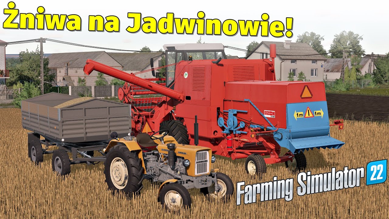 Niespodziewany wyjazd Bizona w pole! 😵‍💫 C330M + Bizon Z056 🥸 Jadwinów 🥵 FS22