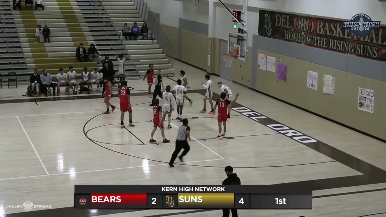 Arvin at Del Oro High School Boys Basketball 1/29/2025